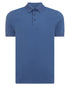Remus Uomo S/S Polo Tee Shirt Azur Blue